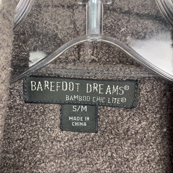 Barefoot Dreams Bamboo Chic Lite Calypso Cardigan Wrap Small/Medium - Picture 4 of 6